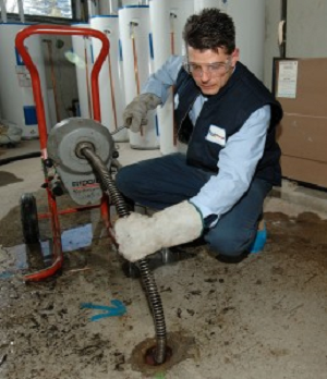 clogged floor drain repairs