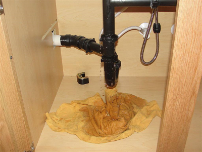 leaky plumbing repairs