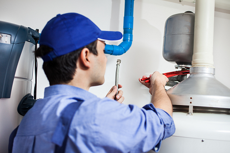 water heater install